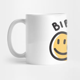 Bipolar Happy Sad Face Emoticon Mug